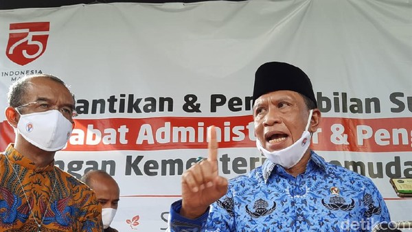 Menpora Zainudin Amali