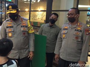 Momen Kapolda Metro Cek Protokol Kesehatan di Gancit