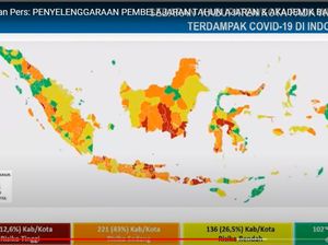 Daftar 10 Wilayah Zona Merah Corona di Indonesia