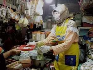 Pasar Genteng Baru Mulai Terapkan Protokol Kesehatan