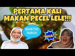 Citra Kirana Makan Pecel Lele Pertama Kali, Begini Reaksinya!