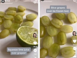 Tren Makanan Baru di TikTok, Bikin Permen dari Anggur dan Air Jeruk Nipis