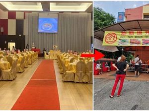 Gedung Pesta Diubah Jadi Gerai Chicken Rice Demi Gaji Pegawai Gedung Pesta Diubah Jadi Gerai Chicken Rice Demi Gaji Pegawai