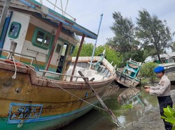Nelayan Aceh Temukan Kapal Ikan Asing Tanpa ABK Terombang-ambing di Tengah Laut