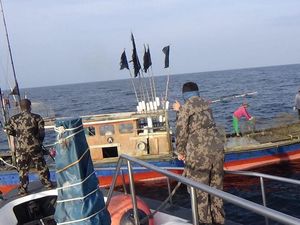 Dua Kapal Asing Pelaku Illegal Fishing Diamankan