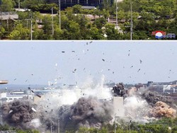 Korut Ledakkan Kantor Penghubung, Menteri Unifikasi Korsel Mundur