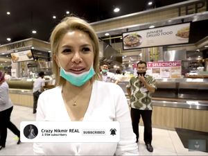 Nikita Mirzani Panik Belanja Bulanan Dikawal Satpam Supermarket