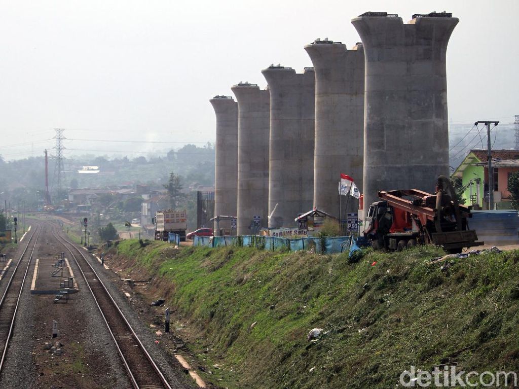Progres Pembangunan Kereta Cepat di Bandung Terus Dikebut