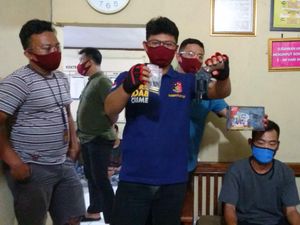 Cekcok Lalu Todongkan Pistol, Dua Pemuda di Cilegon Ditangkap Polisi