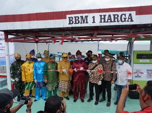 BPH Migas Resmikan SPBU Terapung 1 Harga buat Nelayan Pesisir Kalbar