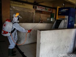 Dua Pedagang Positif Corona, Pasar Sentral Pinrang Ditutup