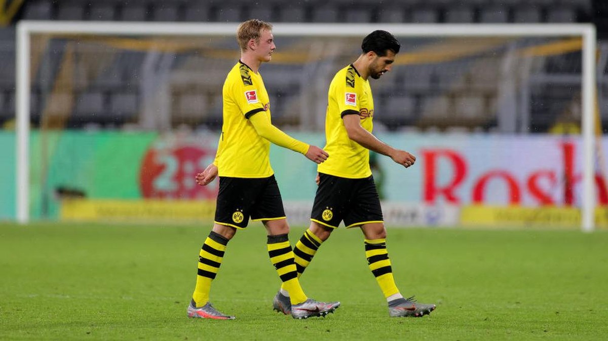 Borussia Dortmund kalah dari Mainz dan posisi runner-up Bundesliga terancam (Friedemann Vogel/Pool via Getty /Pool)