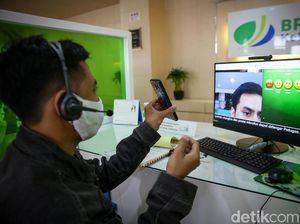 Begini Suasana Lapak Asik Cegah Corona di BPJAMSOSTEK