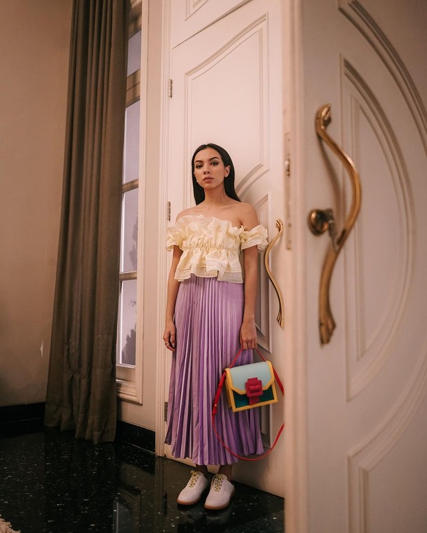 Koleksi pemotretan foto Nazla Alifa selama di rumah aja.
