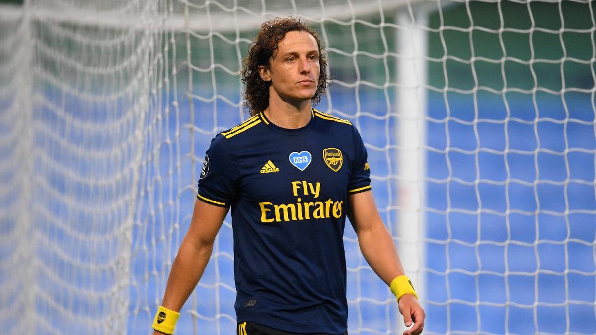 Bek Arsenal, David Luiz. (Foto: Laurence Griffiths/Getty Images)