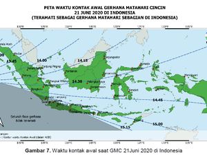 Catat! Ini Waktu Gerhana Matahari Sebagian di Indonesia