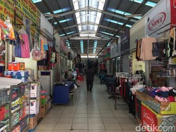 Pasar Gondangdia Dibuka Lagi, Pedagang Diingatkan Pakai Masker