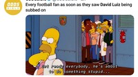 Para penikmat boa mungkin sudah memprediksi bahwa memasukkan David Luiz menghadapi Manchester City bakal menjadi masalah. (Foto: Twitter)