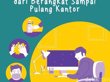 Protokol New Normal dari Berangkat Kerja sampai Pulang ke Rumah