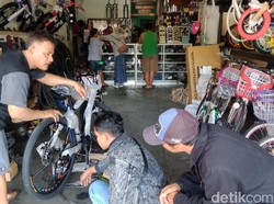 Jualan Sepeda Laris Manis di Tengah Pandemi