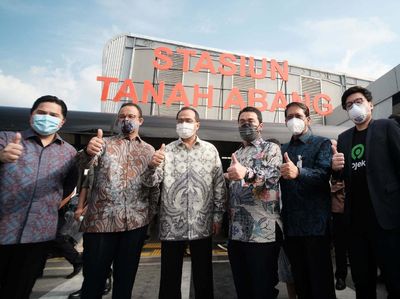 Stasiun Terpadu Tanah Abang Diresmikan