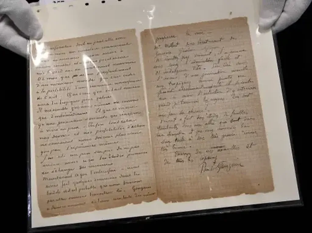 Surat Van Gogh Berkunjung ke Rumah Prostitusi Dijual Rp 3,3 M Surat Van Gogh Berkunjung ke Rumah Prostitusi Dijual Rp 3,3 M