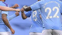 Laga Man City vs Arsenal di Etihad Stadium, Manchester, Kamis (18/6/2020) dini hari WIB, menjadi salah satu penanda dilanjutkannya Liga Inggris 2019/2020. Dalam laga itu, tuan rumah menang 3-0.