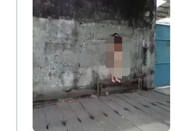 Ngamuk, Perempuan Diduga Dokter yang Telanjang di Surabaya Sempat Pukuli Orang