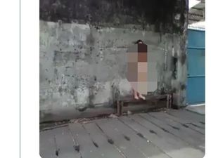 Perempuan Telanjang di Surabaya yang Videonya Viral Sudah Didampingi Dokter Jiwa Perempuan Telanjang di Surabaya yang Videonya Viral Sudah Didampingi Dokter Jiwa