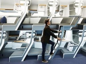 Potret 5 Terobosan Anti-Corona di Kabin Pesawat