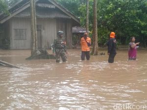 Sungai Salubattang Palopo Sulsel Meluap, 93 Rumah Terendam Banjir