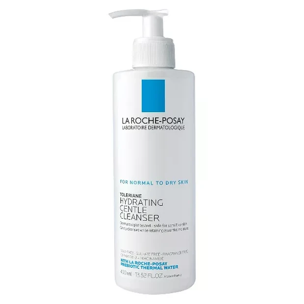 La Roche-Posay Toleriane Hydrating Gentle Face Clenaser dapat membersihkan sekaligus menghidrasi kulit selama mengenakan masker.