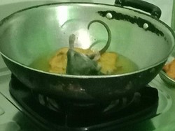 Hii Jijik! Netizen Kejatuhan Cicak hingga Tikus Saat Masak