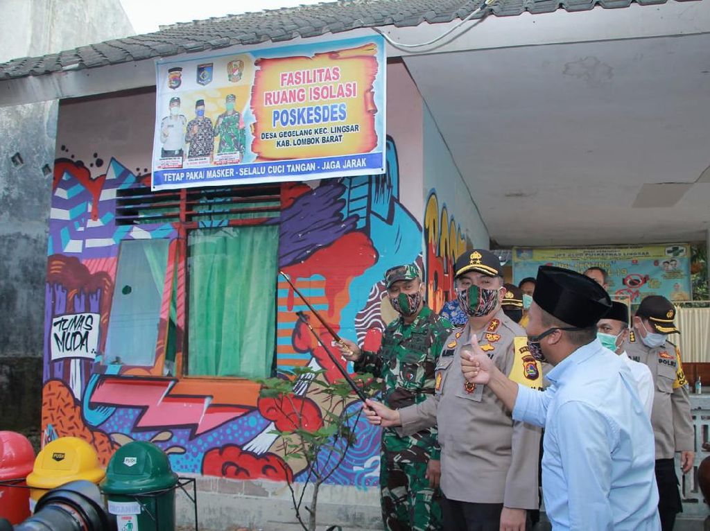 Gandeng Pemprov-Korem, Polda NTB Bikin Lomba Kampung Sehat Lawan Corona Gandeng Pemprov-Korem, Polda NTB Bikin Lomba Kampung Sehat Lawan Corona