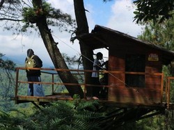 Mau Lihat Kota Batu dari Ketinggian, Datanglah ke Omah Kayu