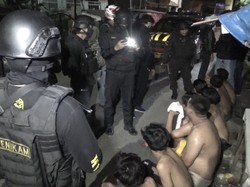 Polisi Tangkap 11 Orang Pelaku Tawuran di Wilayah Tallo Makassar