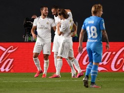 Real Madrid Vs Valencia: Benzema Sumbang Dua Gol, Los Blancos Menang