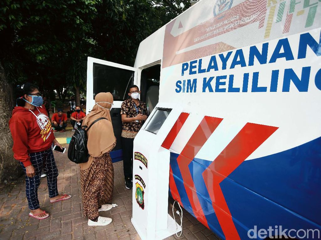 Lokasi SIM Keliling di Jakarta Hari Ini, Ada Tambahan Tempat Baru