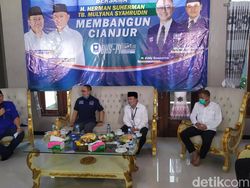 PAN Resmi Usung Herman-Tb  Mulyana di Pilbup Cianjur