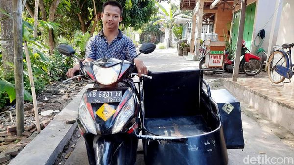 Sosok Difabel Inspiratif Tempuh Klaten-Jogja Demi Memburu Rezeki