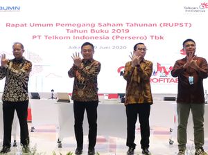 Telkom Bagikan Dividen Rp15,26 Triliun Telkom Bagikan Dividen Rp15,26 Triliun