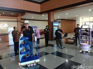 Ini Robot KECE, Mampu Bantu Tenaga Kesehatan dan Pasien Corona