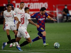 Hasil Liga Spanyol: Sevilla Imbangi Barcelona