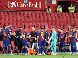 Ter Stegen Tegaskan Barca Tetap Pede Juara LaLiga
