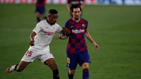 Sepanjang permainan, Messi mendapat kawalan ketat dari lawan dalam usahanya menginspirasi permainan Barca. (Foto: Getty Images/Fran Santiago)