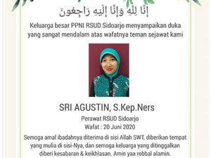 Tenaga Medis RSUD Sidoarjo Kembali Meninggal, Positif COVID-19 Tenaga Medis RSUD Sidoarjo Kembali Meninggal, Positif COVID-19