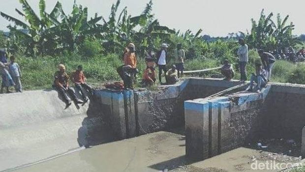 Pria asal Brebes Tarjono mengaku diajak berkeliling desa dan istana oleh wanita cantik saat dilaporkan hilang tenggelam