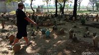 Suasana Terkini Makam yang Bikin Geger di Kudus