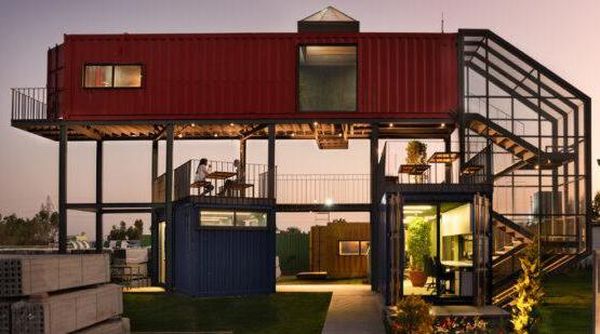 Emang Boleh Gedung dari Bekas Kontainer Jadi Sekeren Ini?