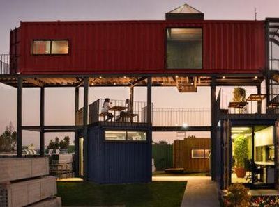 Emang Boleh Gedung dari Bekas Kontainer Jadi Sekeren Ini?